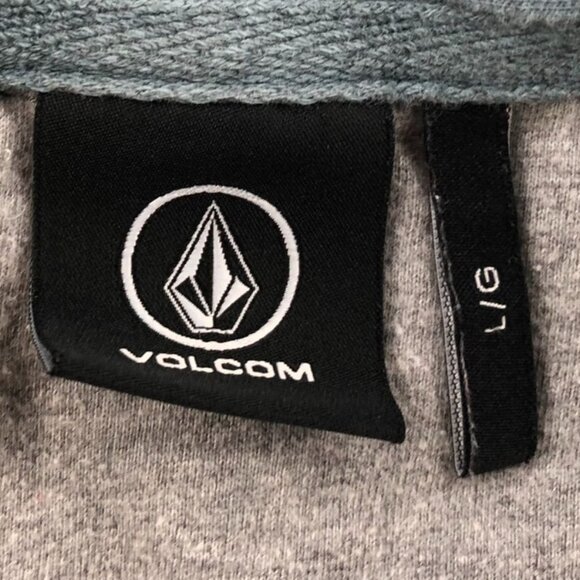 Volcom Mens Polo Shirt Long Sleeve Short Sleeve Classic Casual Pullover Green - Picture 4 of 9